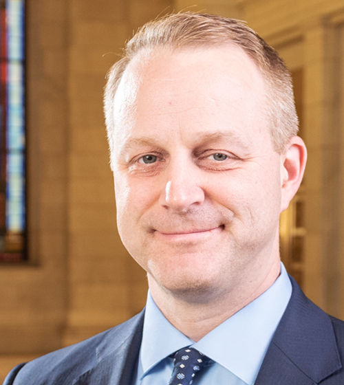 Image of Brian Lindauer, author of article about Pittsburgh Cultural Trust Legal Society